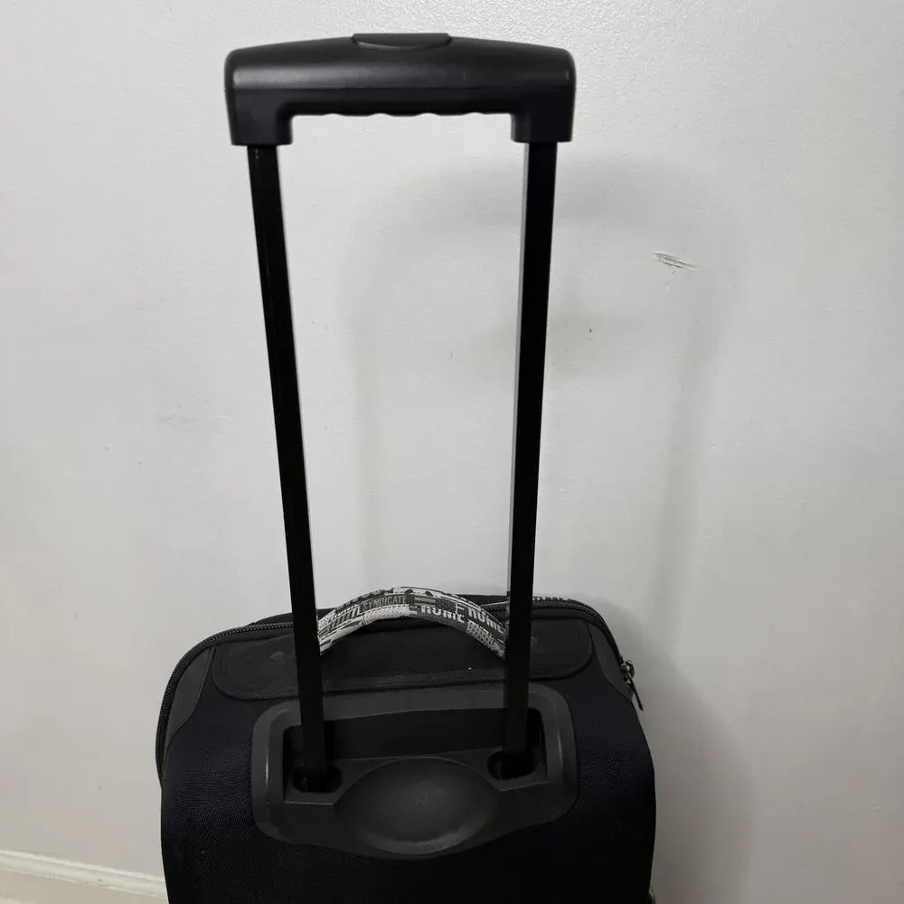 Rome SDS Black Snowboard Rolling Upright Luggage Travel Bag Carry On Design